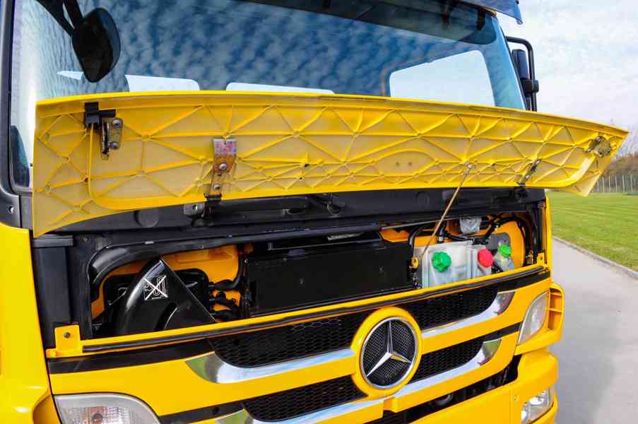 MERCEDES ATEGO 1222 - HÁKOVÝ NOSIČ KONTEJNERŮ EURO5 - foto 47