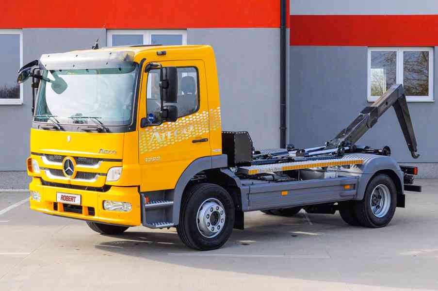 MERCEDES ATEGO 1222 - HÁKOVÝ NOSIČ KONTEJNERŮ EURO5 - foto 87