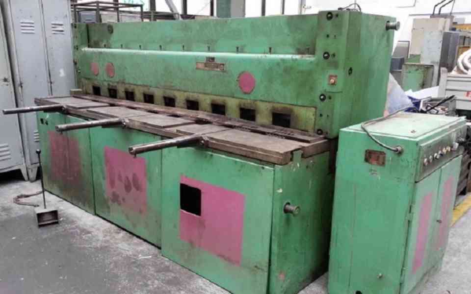 Nůžky tabulové NTE 2500/4 B (6182.) *75 000 Kč - foto 1