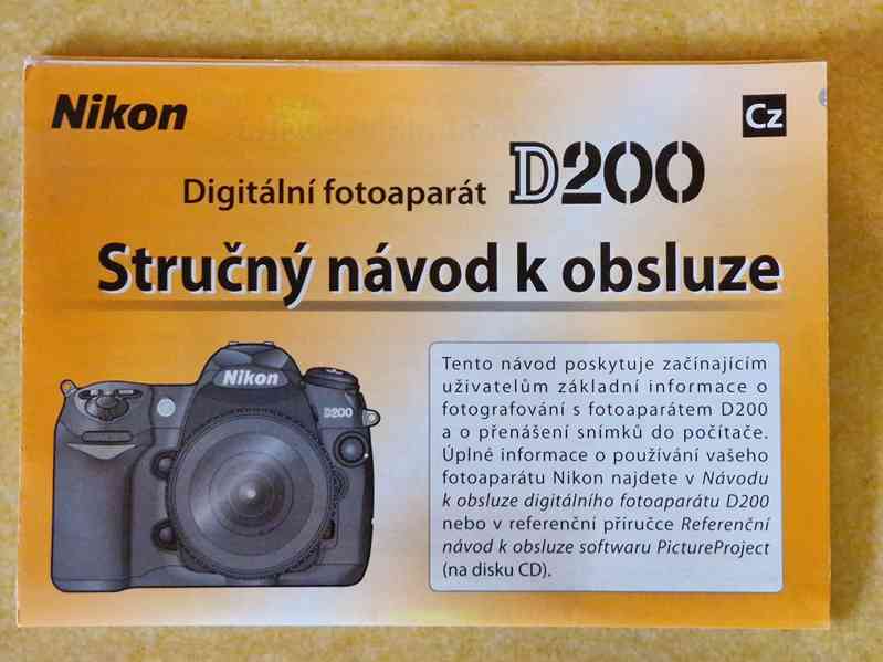 Fotoaparát Nikon D200 – tělo - foto 15