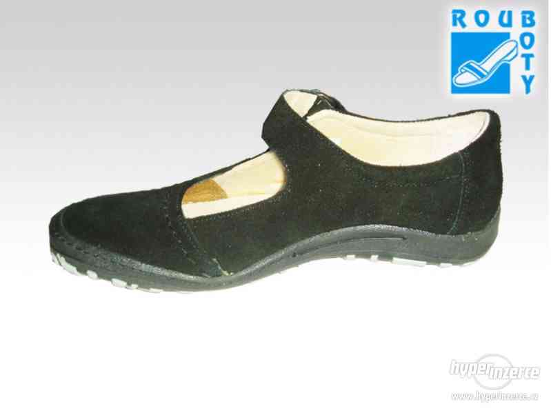 Dámské zdravotní černé boty - foto 2