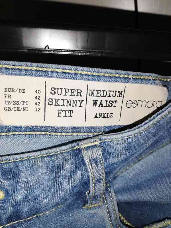 Kalhoty Esmara Skinny fit vel.40 - foto 2