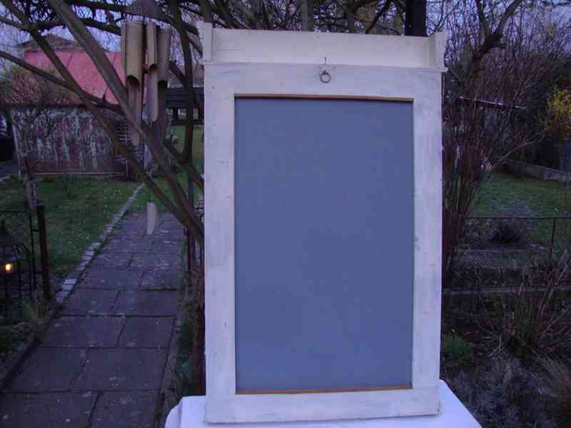 Starožitné nástěnné zrcadlo velké 107x64 cm Secese pěkné - foto 2