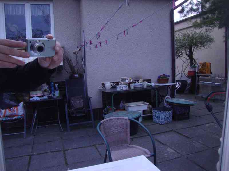 Starožitné nástěnné zrcadlo velké 107x64 cm Secese pěkné - foto 12