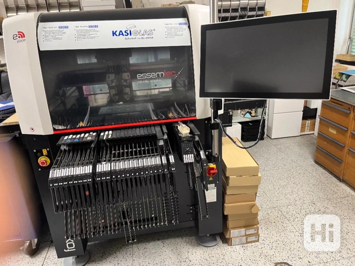 osazovaci stroj smd Essemtec FOX 4 osazovaci hlavy - foto 1