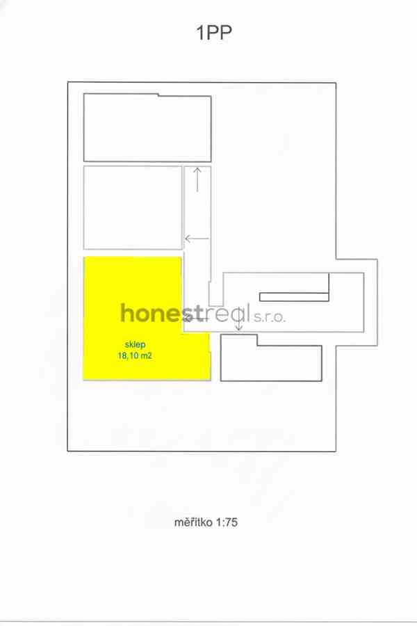 Exkluzivně cihl. OV 2+kk, půda, zahrada, Slovinská, Brno - foto 22