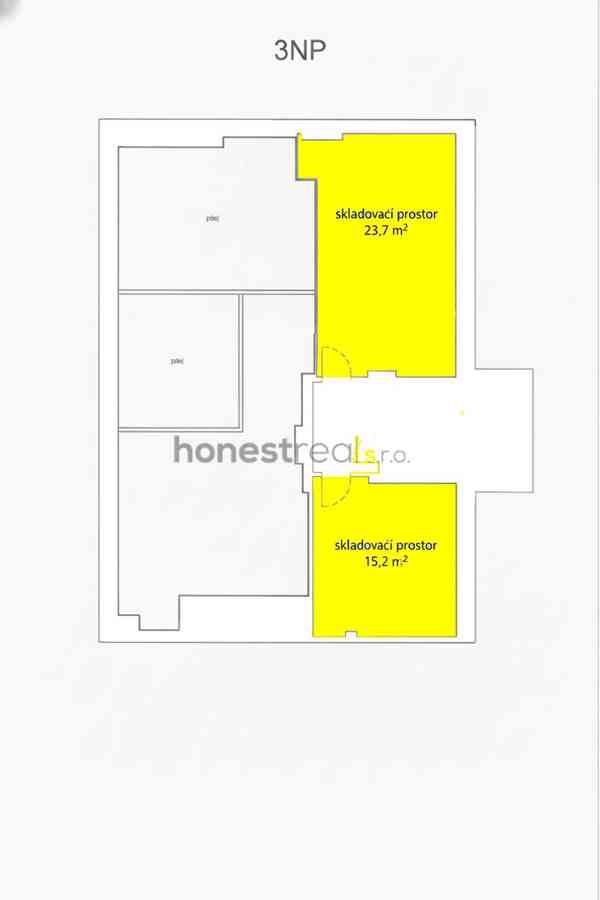 Exkluzivně cihl. OV 2+kk, půda, zahrada, Slovinská, Brno - foto 24