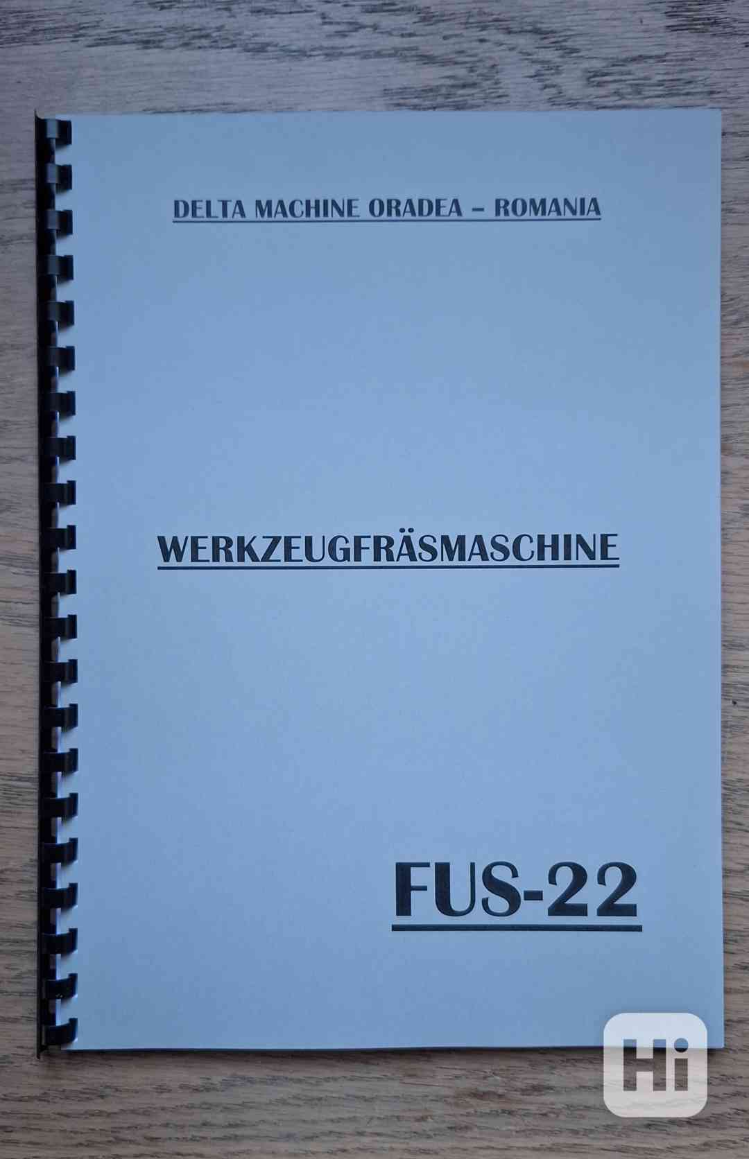 Návod frézky FUS-22 - foto 1