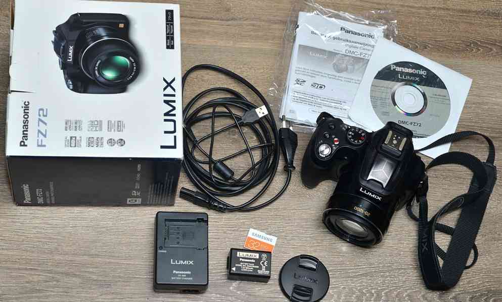 Panasonic Lumix DMC-FZ72 16,1 MPix*60xZoom*FullHDV - foto 3