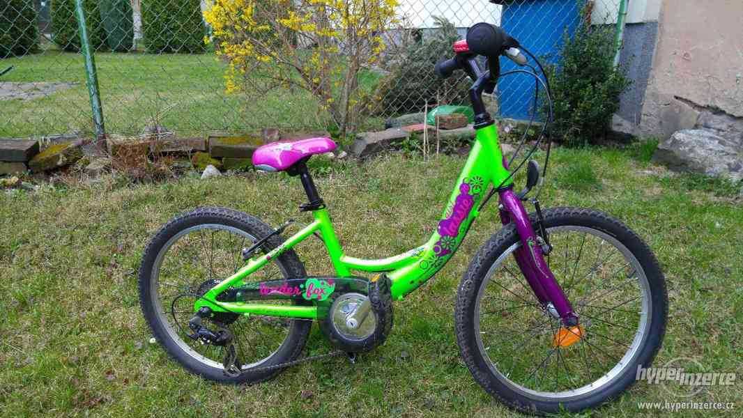 Prodám zánovní dívčí kolo 22" - foto 1