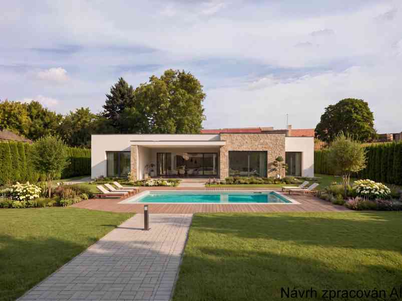 Prodej stavebního pozemku 1 205 m², s projektem a povolením - foto 8