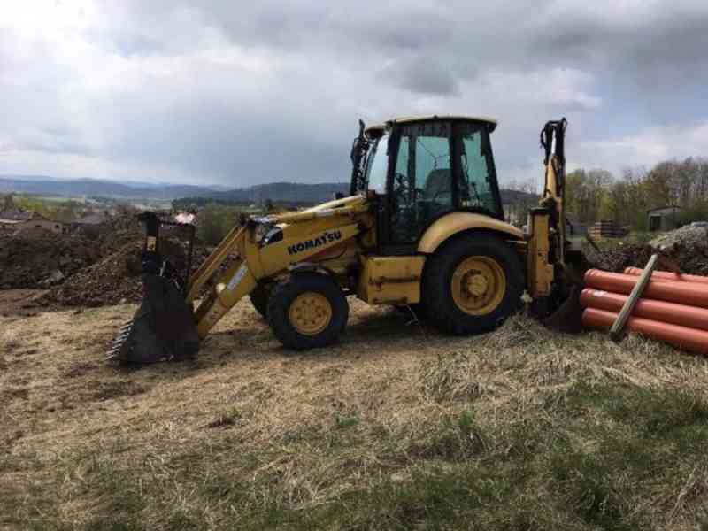 Komatsu WB97 s SPZ traktorbagr - foto 2
