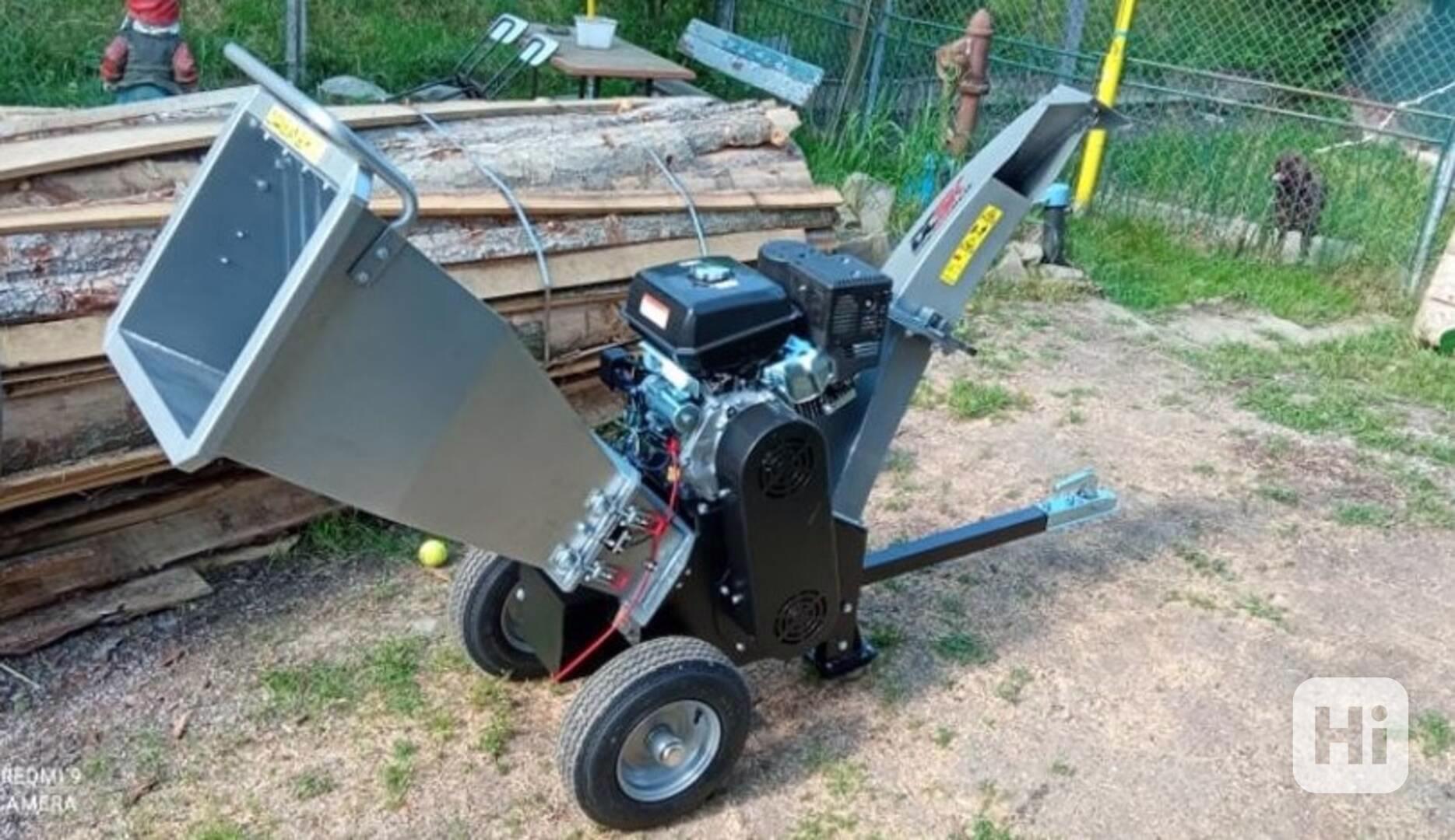 Jansen GTS-1500E drvič - štiepkovač konárov - foto 1