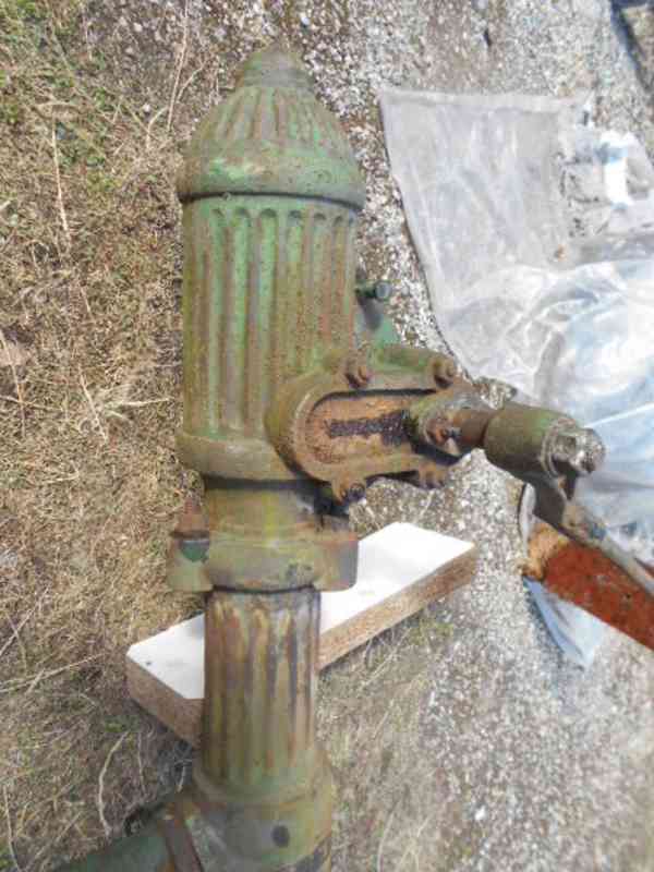 ruční historická pumpa Sigmund  - foto 7