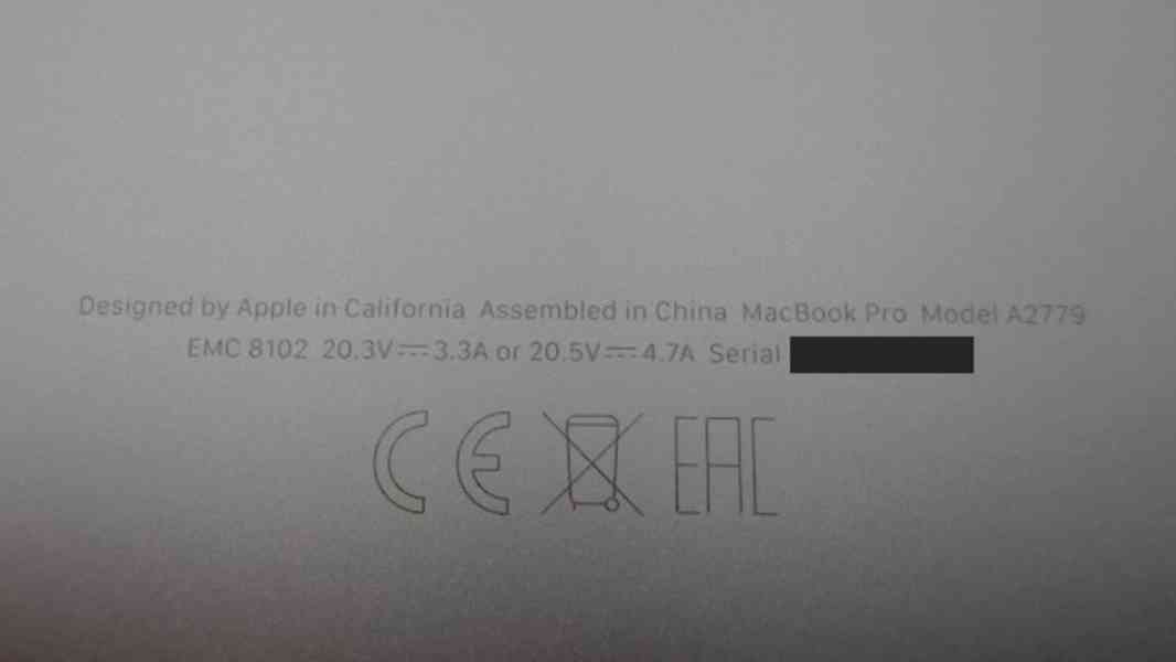 Apple MacBook Pro 14″ (M2 Max 12/38, 64GB/1 TB), A2779 - foto 10