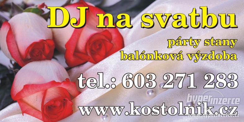 DJ na svatbu, svatební DJ, ozvučení obřadu - foto 1