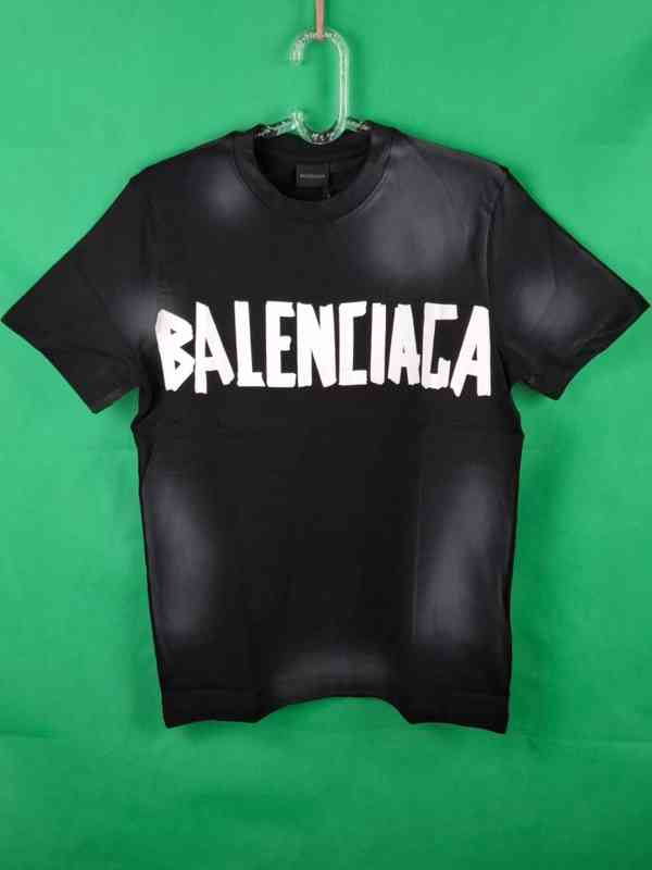 Pánské tričko Balensiaga  - foto 4