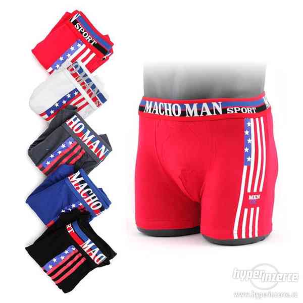 Nové Macho Man Sport boxerky - foto 1