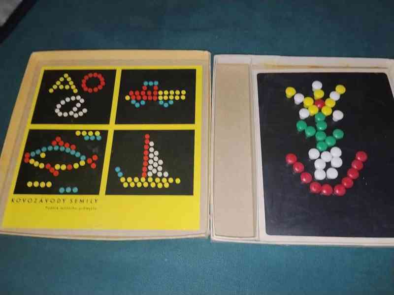 Retro hra Počty a hry s magnety, Kovozávody Semily - foto 5