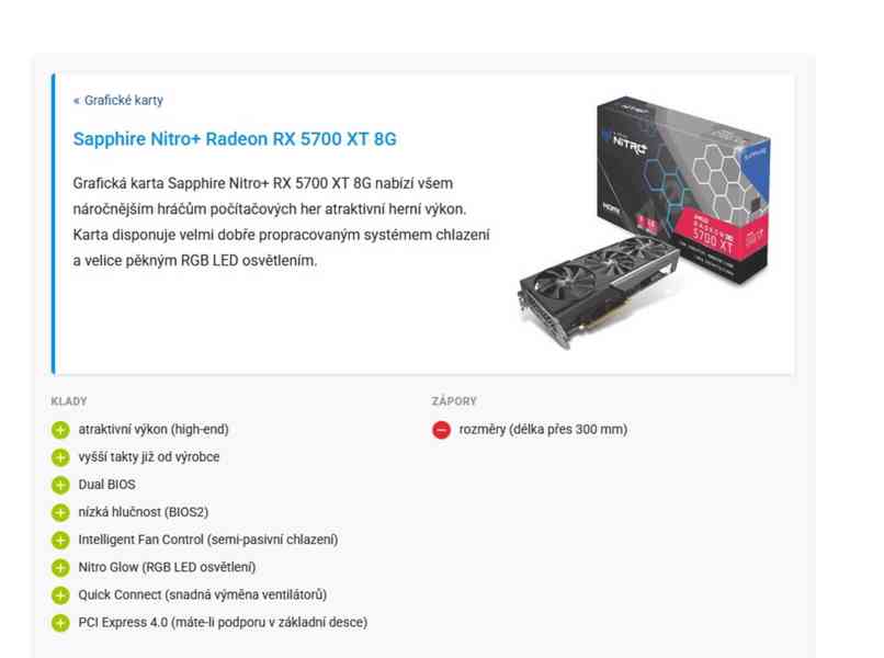 🚀 HERNÍ PC RYZEN 7 3700X, 32GB RAM, RX 5700XT NITRO+,SSD 🚀 - foto 10