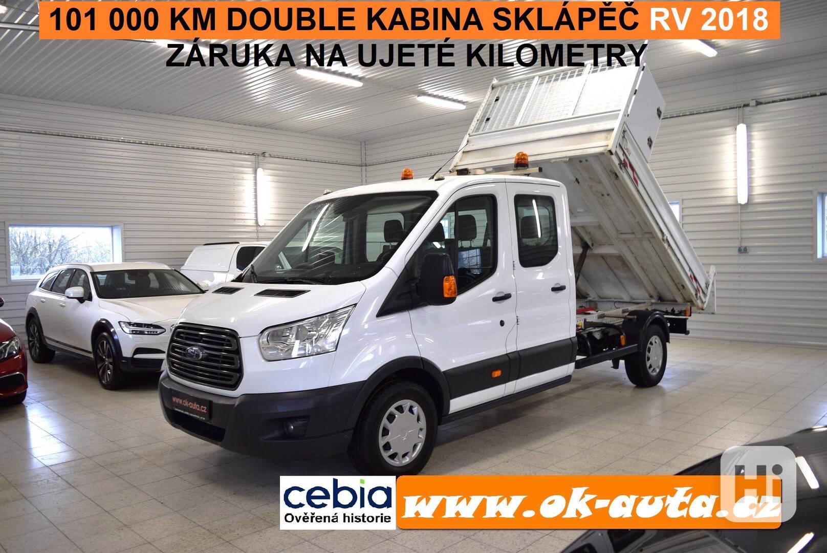 Ford Transit 2.0 TDI DOUBLE CABINA SKLÁPĚČ 2018-DPH  - foto 1