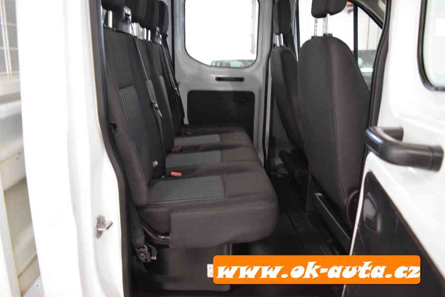 Ford Transit 2.0 TDI DOUBLE CABINA SKLÁPĚČ 2018-DPH  - foto 16