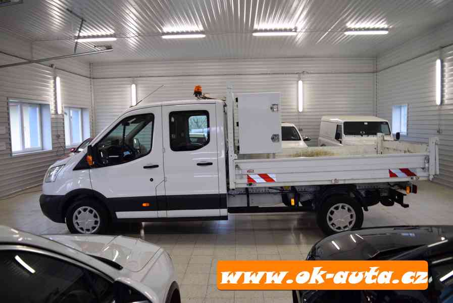 Ford Transit 2.0 TDI DOUBLE CABINA SKLÁPĚČ 2018-DPH  - foto 10