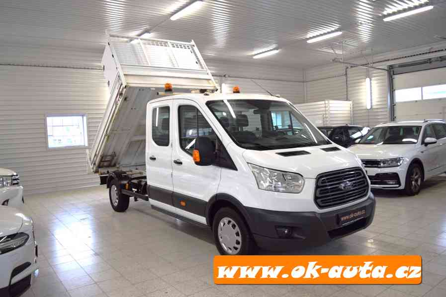 Ford Transit 2.0 TDI DOUBLE CABINA SKLÁPĚČ 2018-DPH  - foto 6