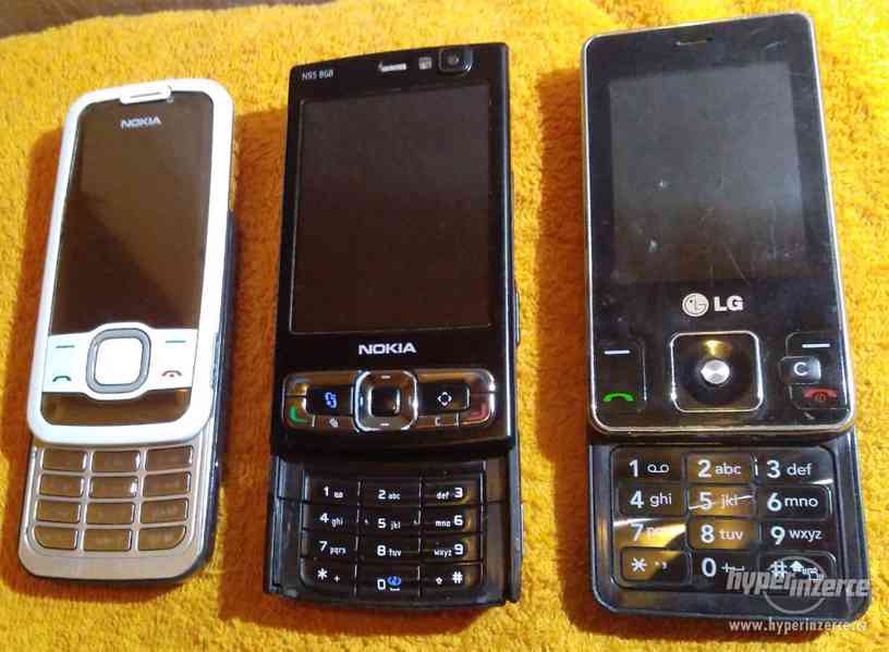 Nokia 7610s +Nokia N95 8GB +LG KC550 -100% funkční!!! - foto 16