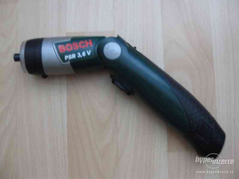 BOSCH PSR 3,6V - funkční akušroubovák - foto 3