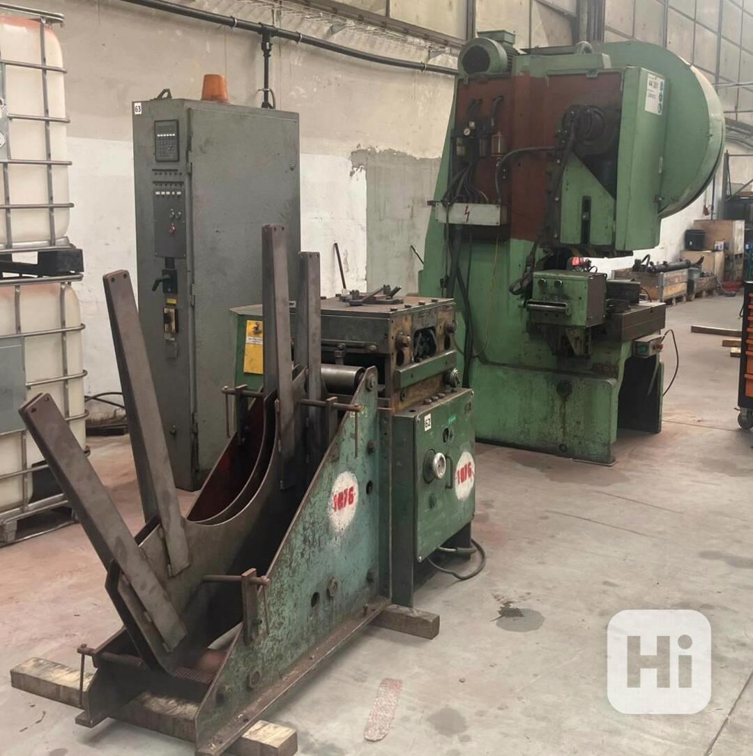 Použitý lis LEN 63 C, r. v. 1988 + podavač, rovnačka - foto 1