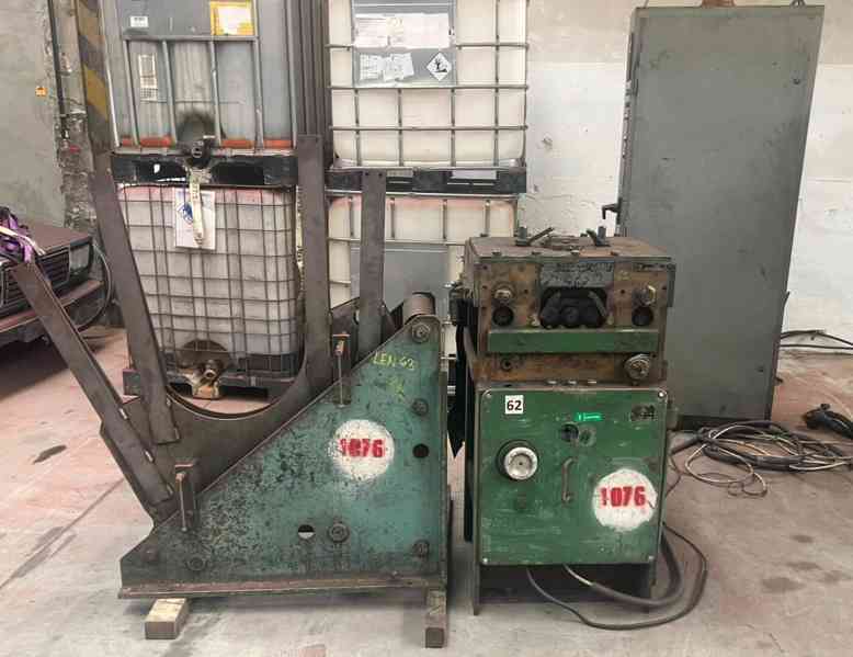 Použitý lis LEN 63 C, r. v. 1988 + podavač, rovnačka - foto 7