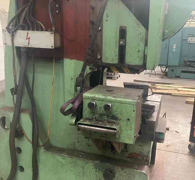 Použitý lis LEN 63 C, r. v. 1988 + podavač, rovnačka - foto 5