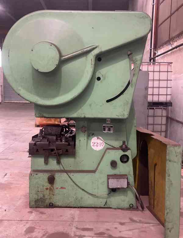 Použitý lis LEN 63 C, r. v. 1988 + podavač, rovnačka - foto 3