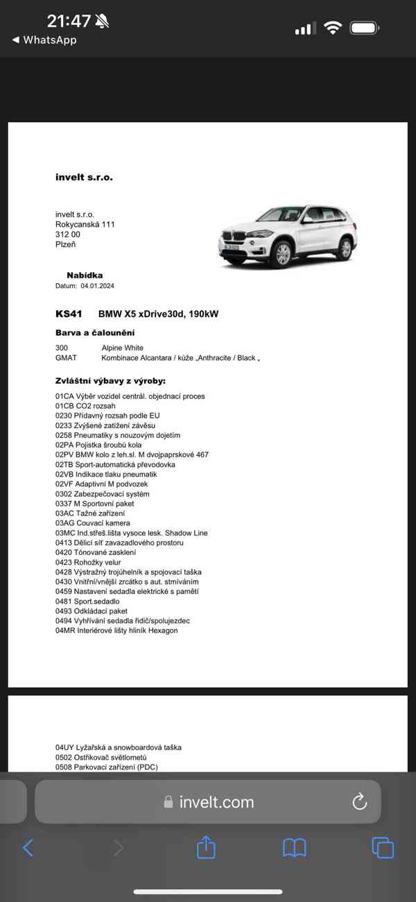 BMW X5 (f15) 30d x-drive, M-packet, 190 kw, originál tažné - foto 27