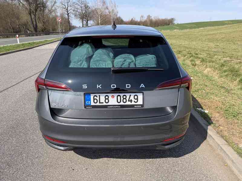 Škoda Scala, 130 let Premium, 85 kW, automat, šedá graphite - foto 5