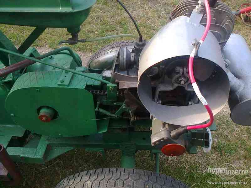 Traktůrek domácí výroby, motor J250 - foto 4
