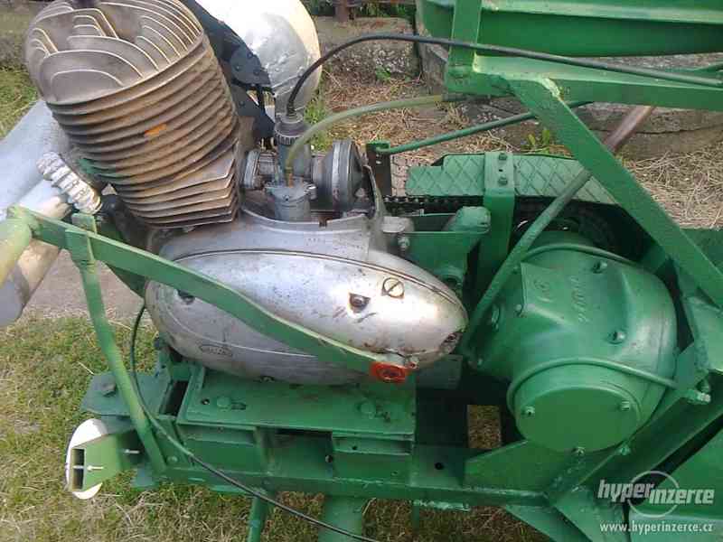 Traktůrek domácí výroby, motor J250 - foto 5