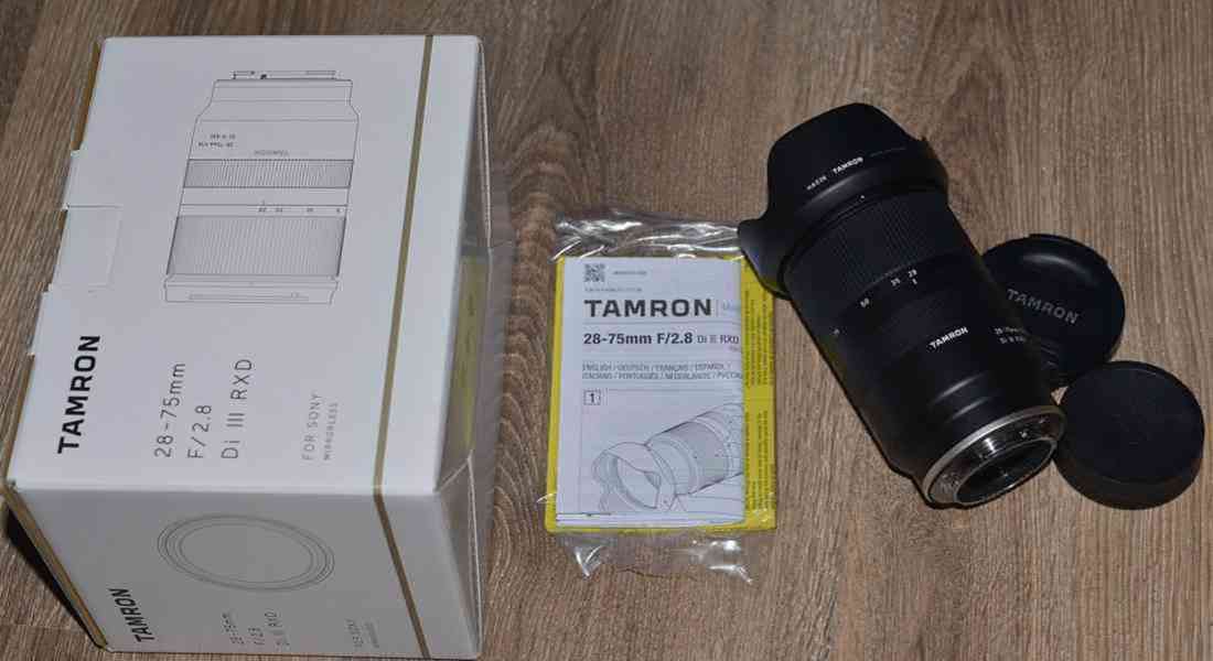 pro Sony FE - Tamron 28-75mm f/2,8 Di III RXD * - foto 1