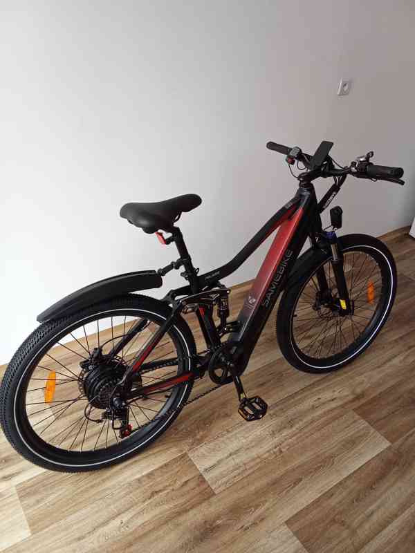 CELOODPRUŽENÉ HORSKÉ ELEKTROKOLO SAMEBIKE, 750 W, ZÁRUKA - foto 3