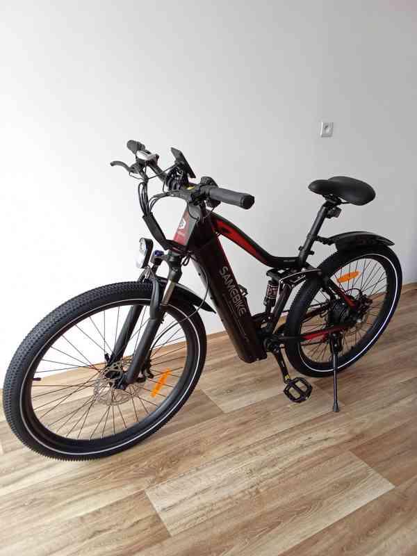 CELOODPRUŽENÉ HORSKÉ ELEKTROKOLO SAMEBIKE, 750 W, ZÁRUKA - foto 6