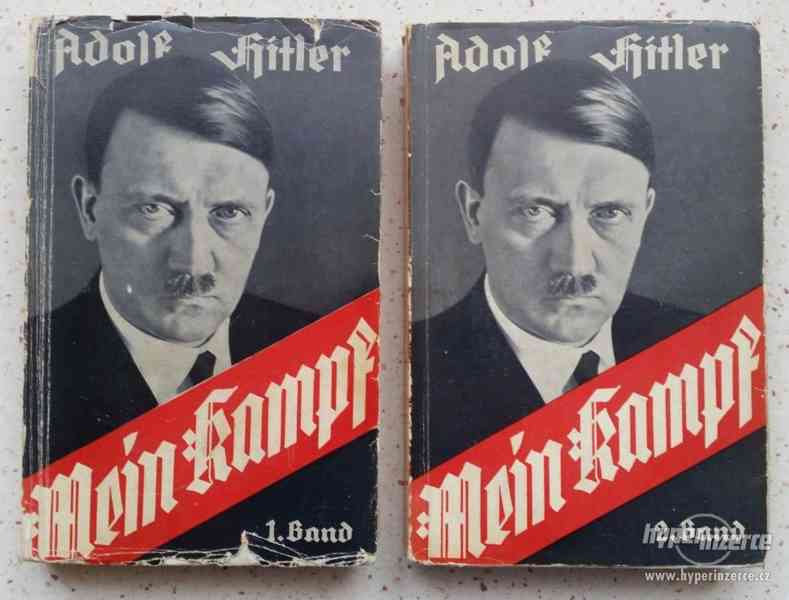 Mein Kampf - dvojknižní vydání, raritní rok 1933 - foto 1