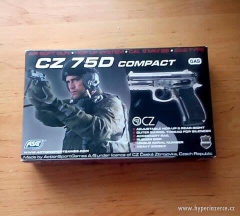 Airsoftová zbraň CZ 75D Compact - foto 2