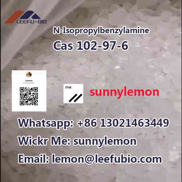 N-Isopropylbenzylamine Cas 102-97-6 Whatsapp:+8613021463449 - foto 2