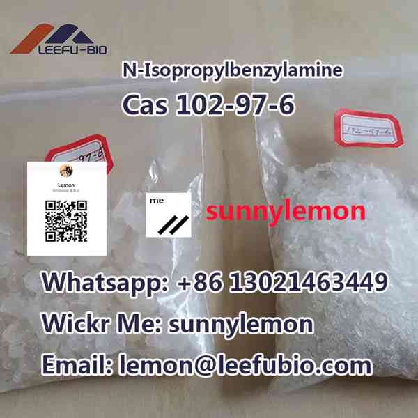 N-Isopropylbenzylamine Cas 102-97-6 Whatsapp:+8613021463449 - foto 3