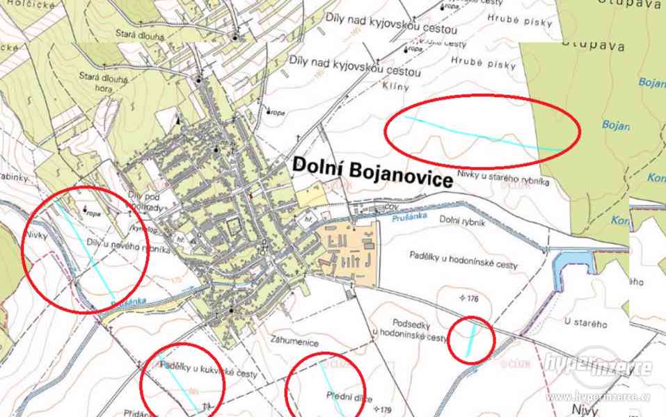 Prodej pole 24 819 m² Dolní Bojanovice, 769389 Kč (31 Kč/m2) - foto 2