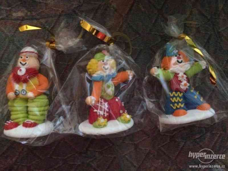 Predám marcipánové ozdoby - klaunov - foto 1