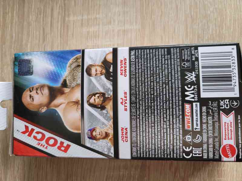 Figurky wrestlerů WWE, originál Mattel, sada 4 ks, NOVÉ - foto 7