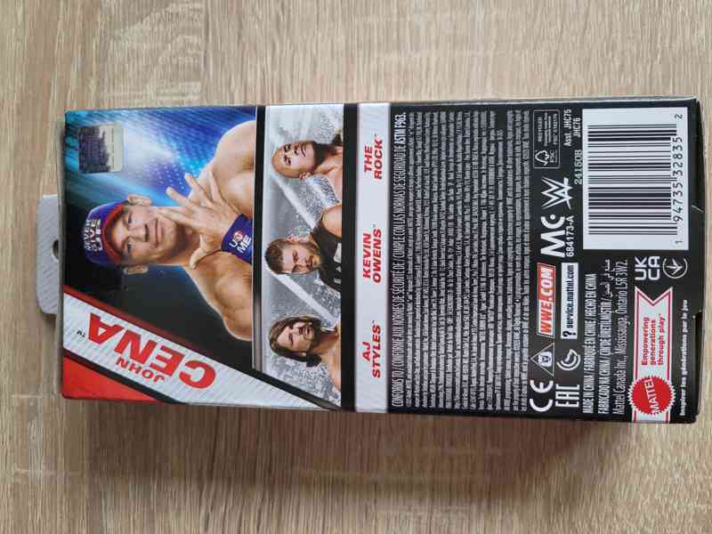Figurky wrestlerů WWE, originál Mattel, sada 4 ks, NOVÉ - foto 10