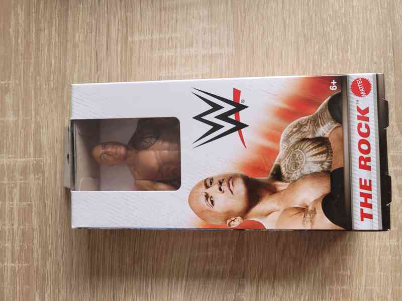 Figurky wrestlerů WWE, originál Mattel, sada 4 ks, NOVÉ - foto 11